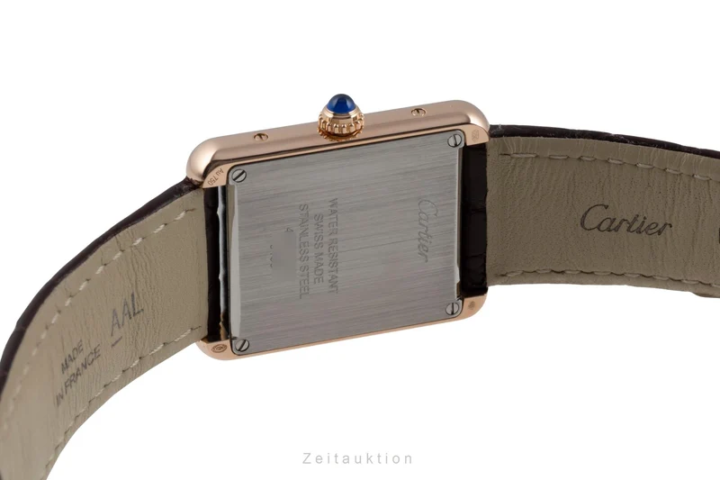Cartier Tank steel / gold quartz women's watch W5200024 [2601300]