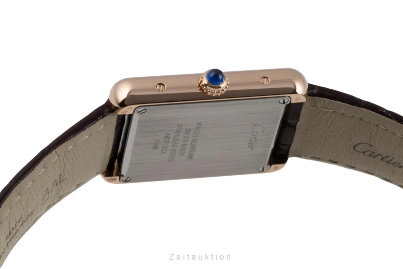 Cartier Tank steel / gold quartz women's watch W5200024 [2601300]