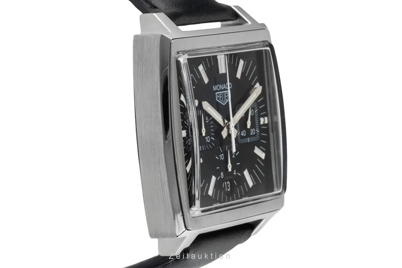 Tag Heuer Monaco chronograph steel automatic men's watch CS2111 [2600759]