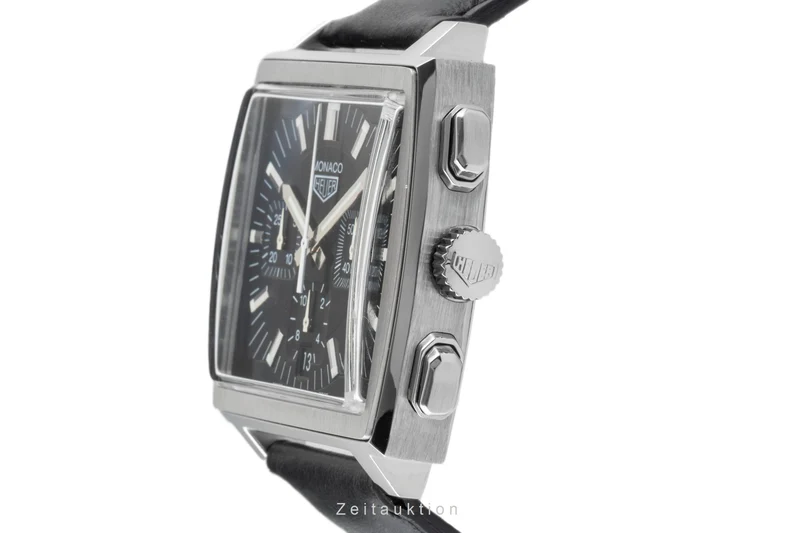 Tag Heuer Monaco chronograph steel automatic men's watch CS2111 [2600759]
