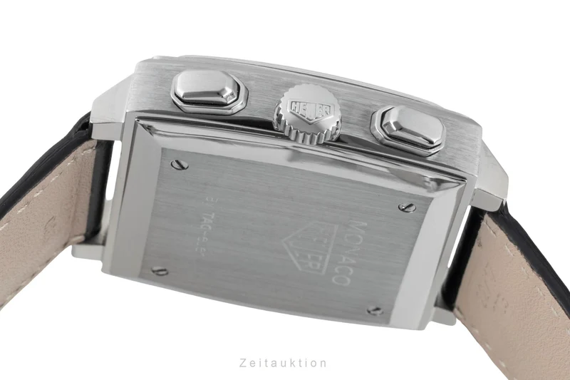 Tag Heuer Monaco chronograph steel automatic men's watch CS2111 [2600759]
