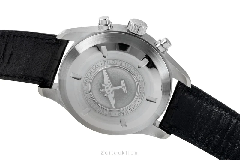 IWC Fliegerchronograph chronograph steel automatic men's watch IW377709 [2601026]