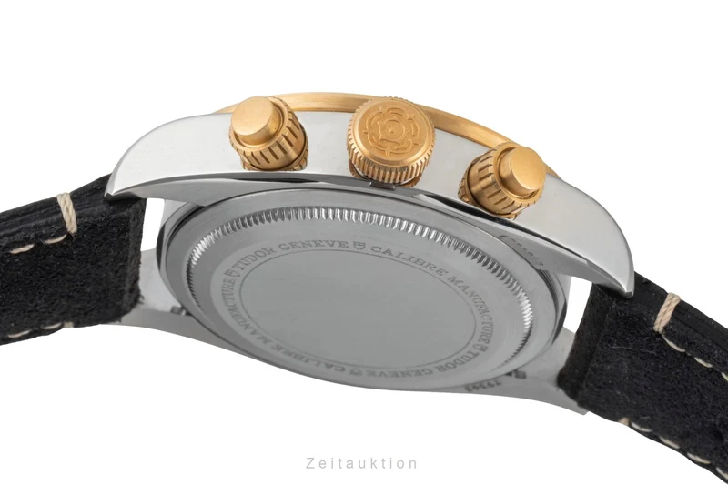 Tudor Heritage Black Bay chronograph steel / gold automatic men's watch 79363N LP: 6790EUR [2601468]