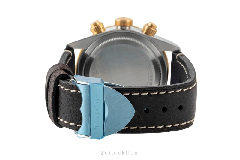 Tudor Heritage Black Bay chronograph steel / gold automatic men's watch 79363N LP: 6790EUR [2601468]