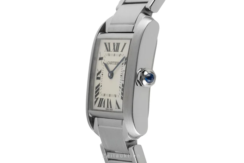 Cartier Tank Francaise steel quartz women's watch W51011Q3 [2601398]