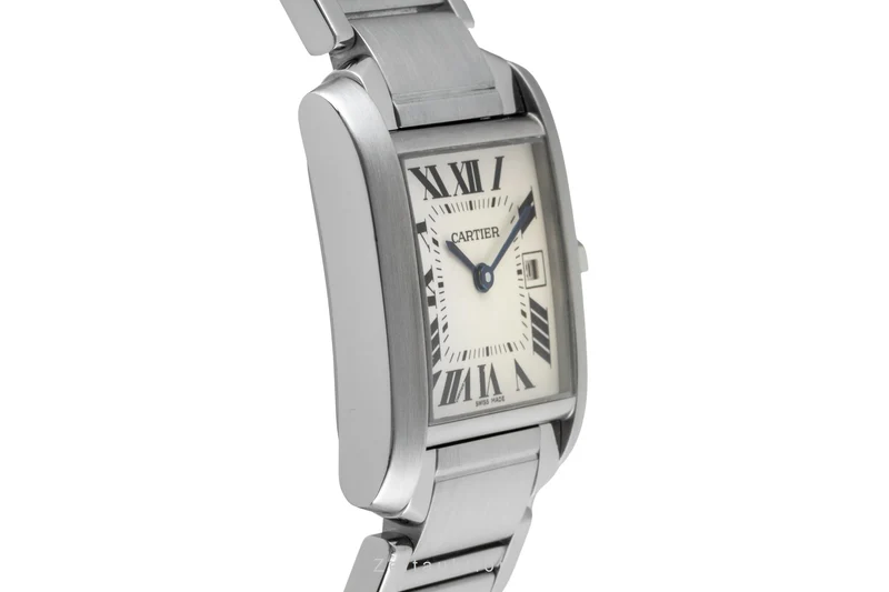 Cartier Tank Francaise steel quartz women's watch W51011Q3 [2601398]
