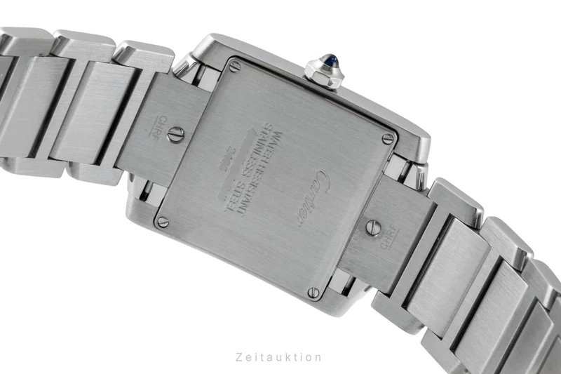 Cartier Tank Francaise steel quartz women's watch W51011Q3 [2601398]