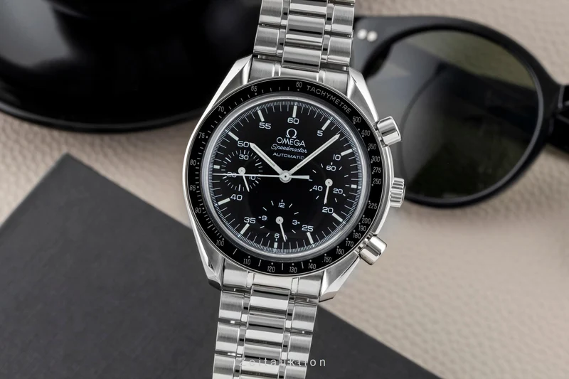Omega Speedmaster chronograph steel automatic men's watch 3510.50.00 [2601013]