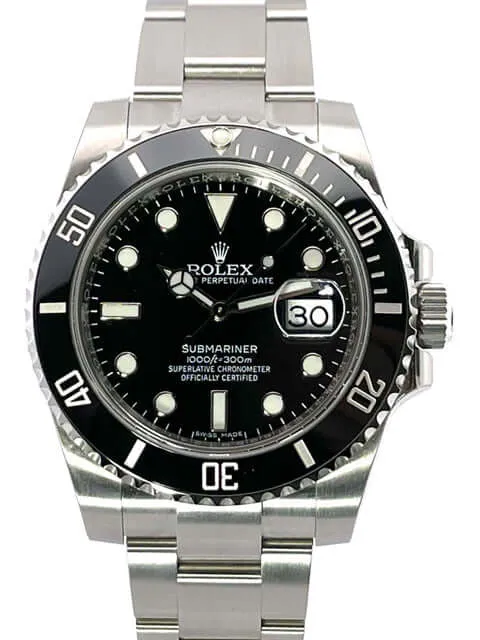 Rolex Submariner Date 116610LN Teilverklebt aus 2018
