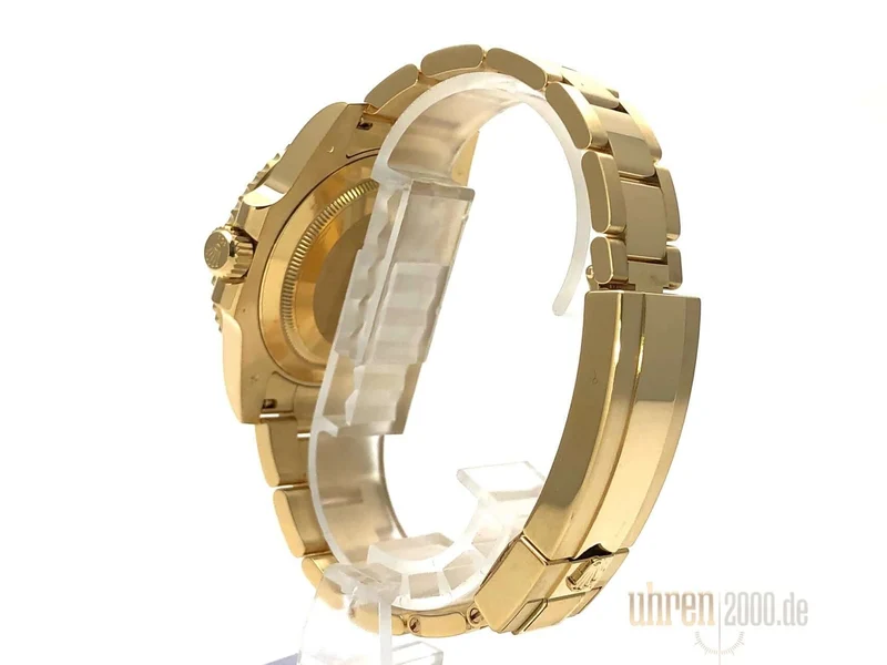 Rolex Submariner Date 116618LN Gelbgold ungetragen aus 2018