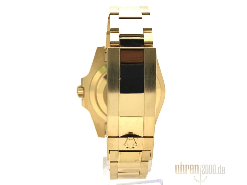 Rolex Submariner Date 116618LN Gelbgold ungetragen aus 2018