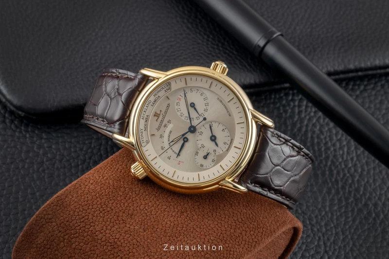 Jaeger LeCoultre Master Geographic 18 ct gold automatic men's watch QA169102 ,169.1.92 [2507210]