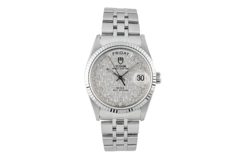 Tudor Date-Day steel / gold automatic men's watch 76214 [2601121]