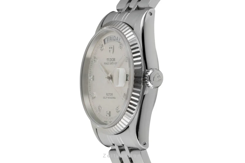Tudor Date-Day steel / gold automatic men's watch 76214 [2601121]