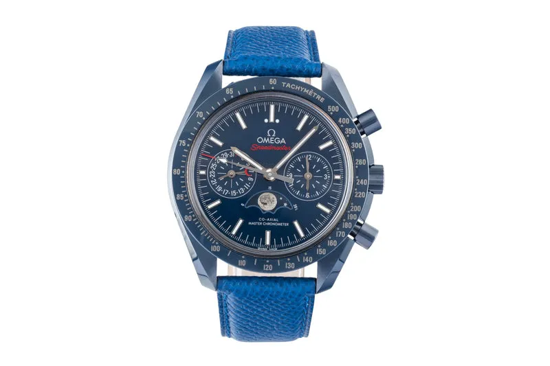 Omega Speedmaster Moonwatch chronograph ceramic automatic men's watch 304.93.44.52.03.001 LP: 15200EUR [2600736]