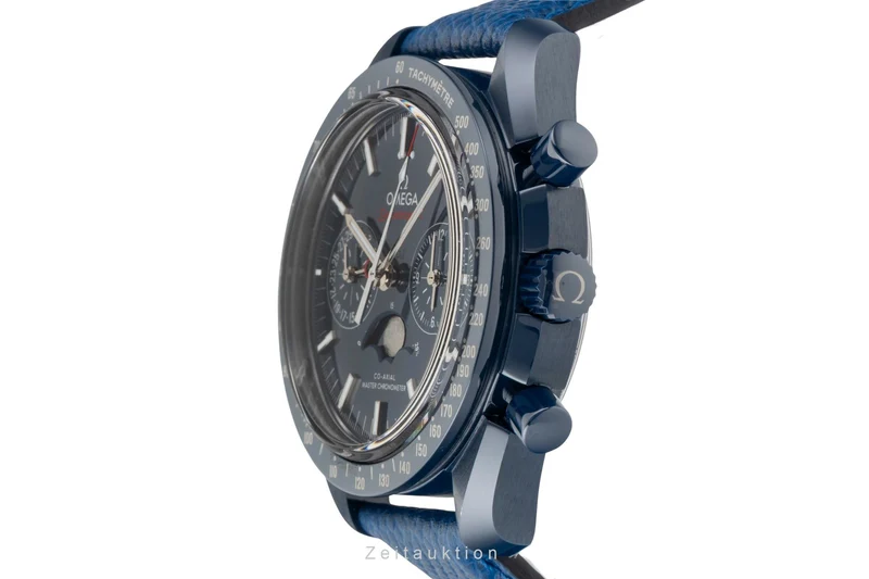 Omega Speedmaster Moonwatch chronograph ceramic automatic men's watch 304.93.44.52.03.001 LP: 15200EUR [2600736]
