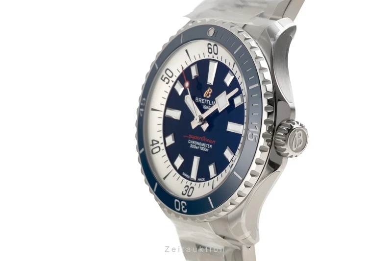 Breitling Superocean steel automatic men's watch A17375E71C1A1 LP: 5650EUR [2601338]