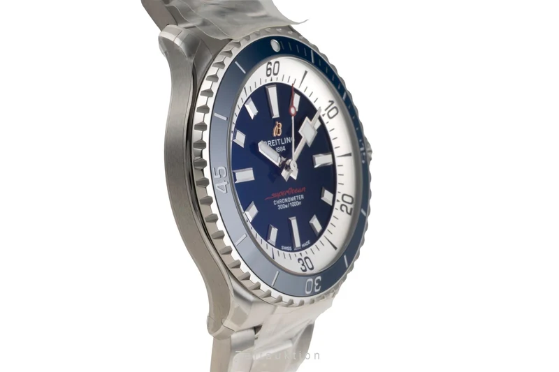 Breitling Superocean steel automatic men's watch A17375E71C1A1 LP: 5650EUR [2601338]