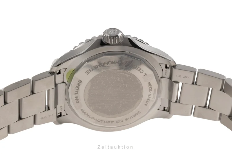 Breitling Superocean steel automatic men's watch A17375E71C1A1 LP: 5650EUR [2601338]