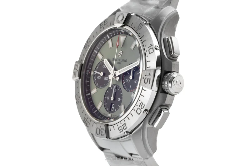 Breitling Avenger chronograph steel automatic men's watch AB0147101L1A1 LP: 7200EUR [2601331]