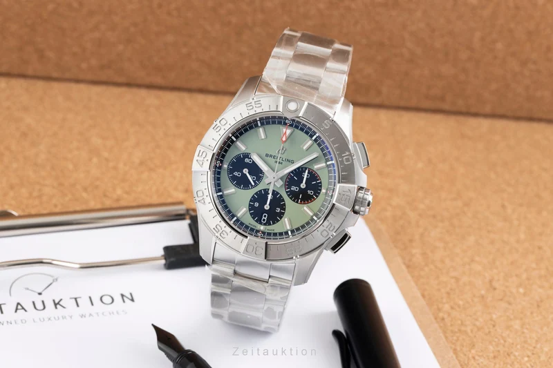 Breitling Avenger chronograph steel automatic men's watch AB0147101L1A1 LP: 7200EUR [2601330]