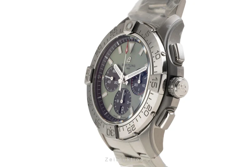 Breitling Avenger chronograph steel automatic men's watch AB0147101L1A1 LP: 7200EUR [2601330]
