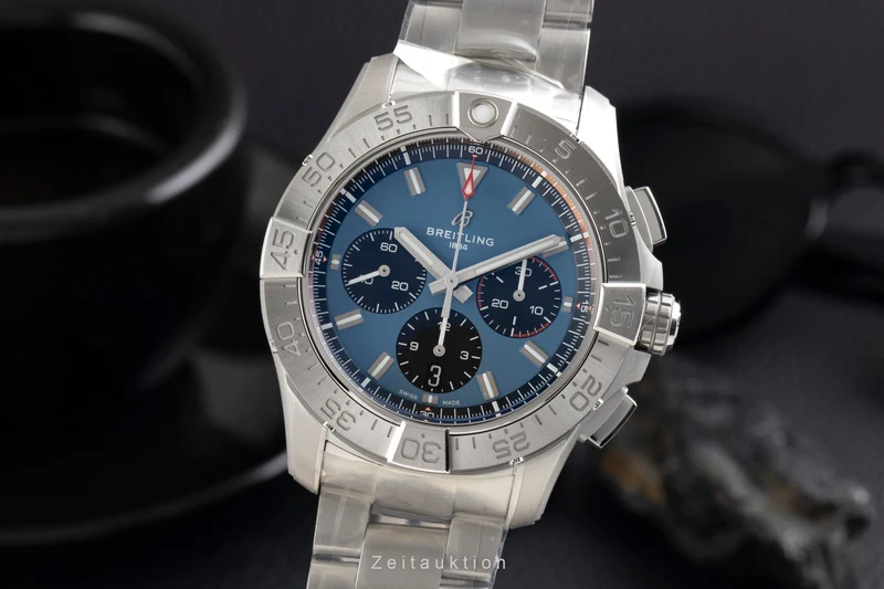 Breitling Avenger chronograph steel automatic men's watch AB0147101C1A1 LP: 7200EUR [2601328]