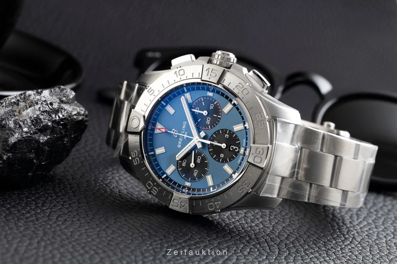 Breitling Avenger chronograph steel automatic men's watch AB0147101C1A1 LP: 7200EUR [2601328]