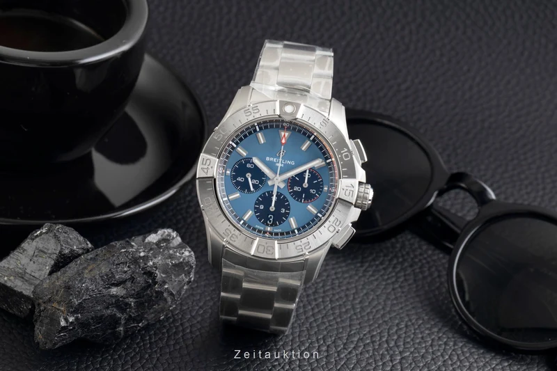 Breitling Avenger chronograph steel automatic men's watch AB0147101C1A1 LP: 7200EUR [2601328]