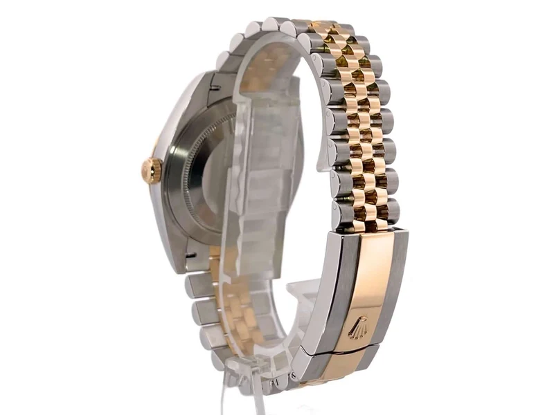 Rolex Datejust 41 Edelstahl Gelbgold 126333 Champagner Jubile-Band