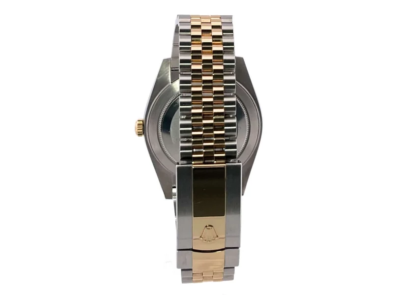Rolex Datejust 41 Edelstahl Gelbgold 126333 Champagner Jubile-Band