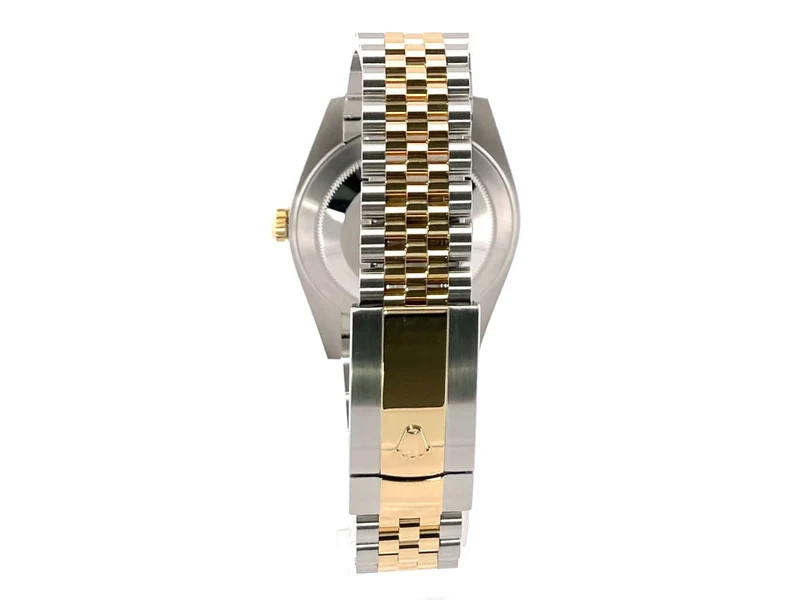 Rolex Datejust 41 Edelstahl Gelbgold 126333 Silber Jubile-Band