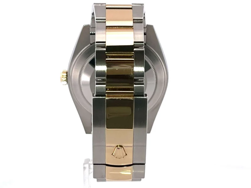 Rolex Datejust 41 Edelstahl Gelbgold 126333 Schwarz 2019 LC100