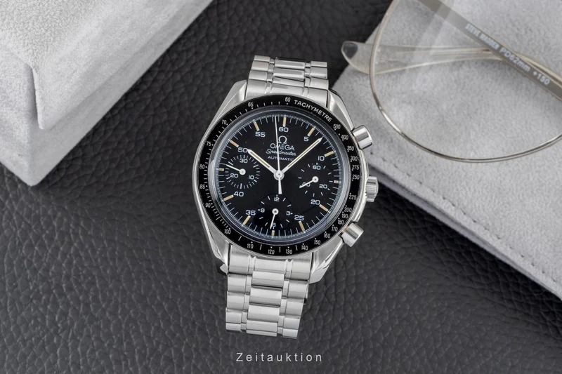 Omega Speedmaster chronograph steel automatic men's watch 3510.50.00 LP: 6100EUR [2600558]