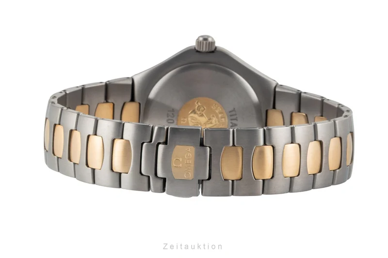Omega Seamaster titanium / gold automatic men's watch 368.0885 Vintage [2600436]
