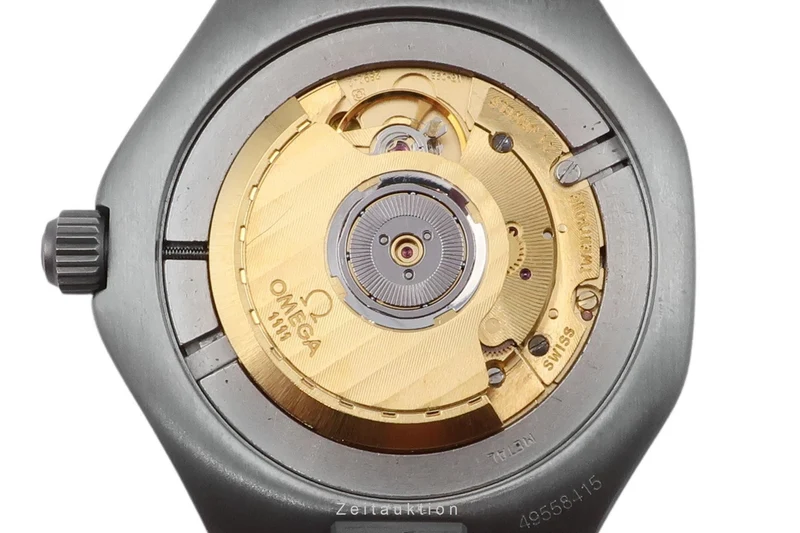 Omega Seamaster titanium / gold automatic men's watch 368.0885 Vintage [2600436]