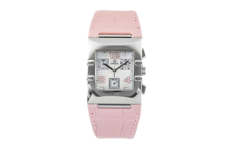 Omega Constellation chronograph steel quartz women's watch 1841.70.34 [2600415]