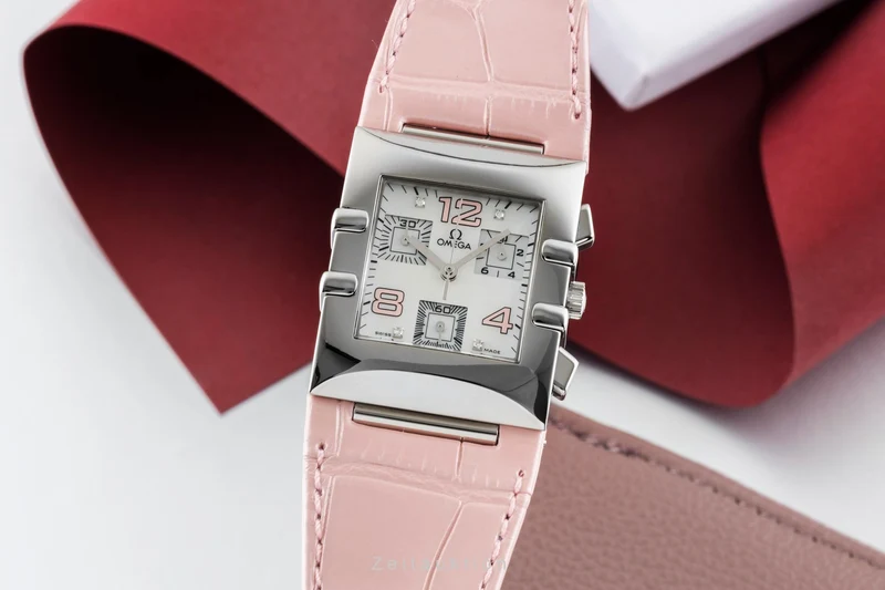 Omega Constellation chronograph steel quartz women's watch 1841.70.34 [2600415]