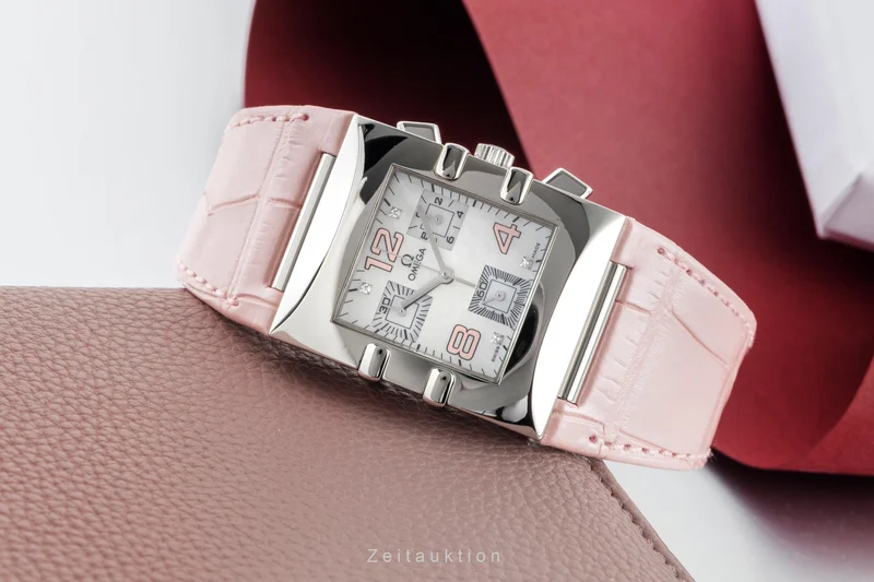 Omega Constellation chronograph steel quartz women's watch 1841.70.34 [2600415]