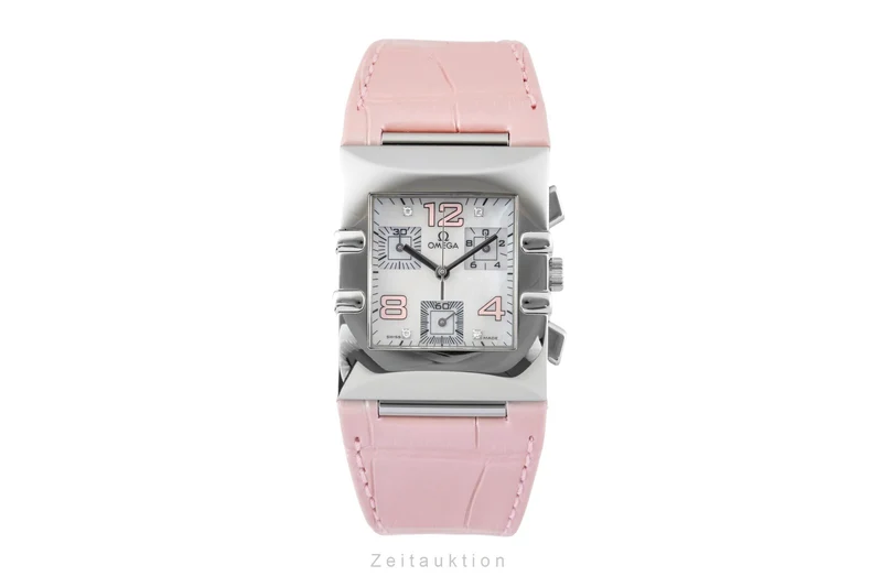 Omega Constellation chronograph steel quartz women's watch 1841.70.34 [2600415]