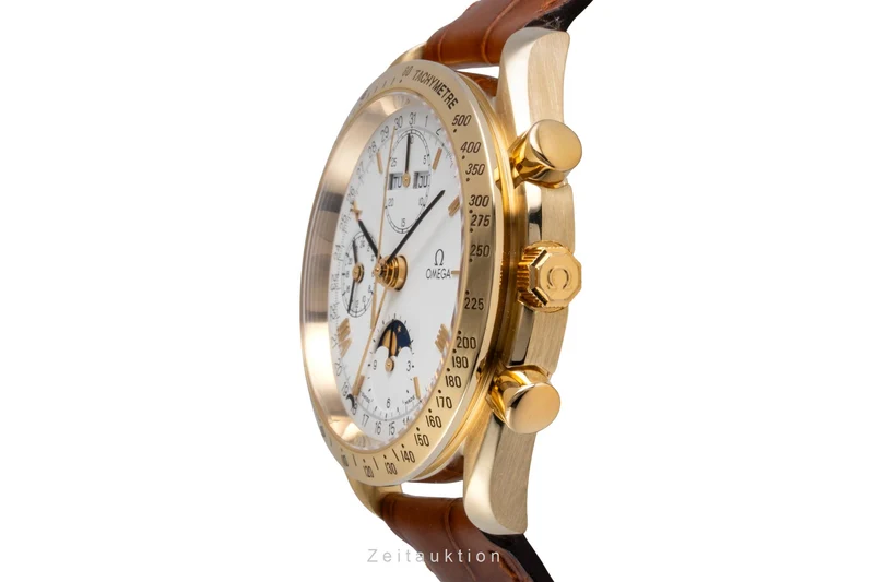 Omega Speedmaster chronograph 18 ct gold automatic men's watch 3131.20 [2600252]