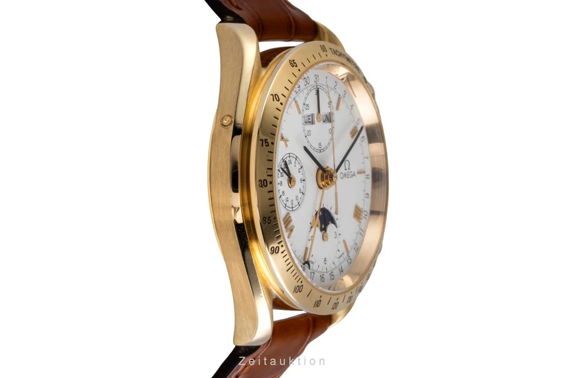 Omega Speedmaster chronograph 18 ct gold automatic men's watch 3131.20 [2600252]