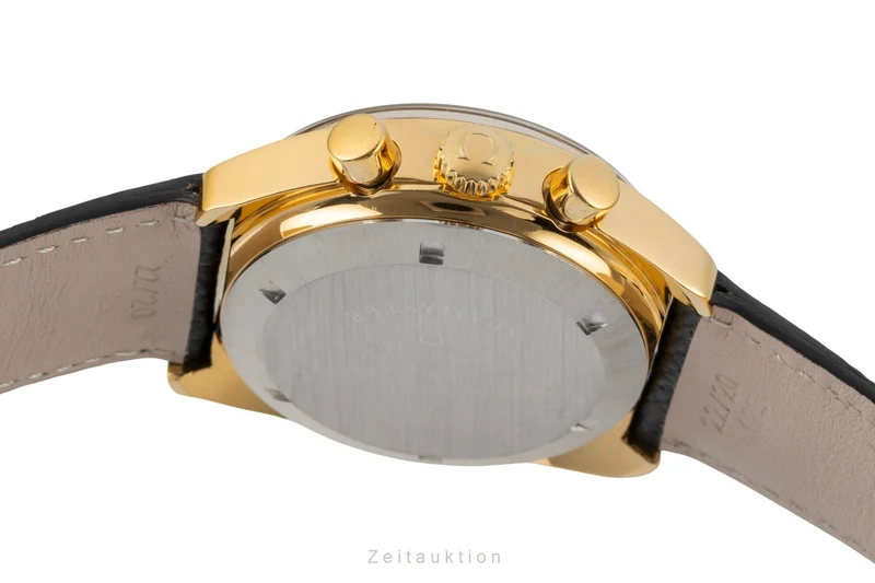 Omega Seamaster chronograph gilt-brass automatic men's watch 176.007 Vintage [2600148]