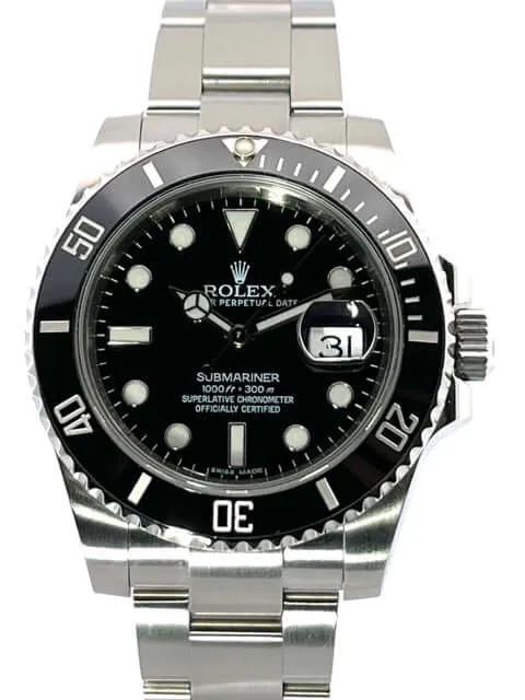 Rolex Submariner Date 116610LN Edelstahl LC100 aus 2013
