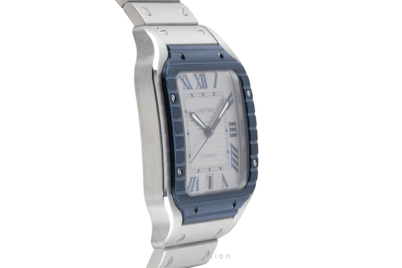 Cartier Santos steel automatic men's watch WSSA0047 [2601148]