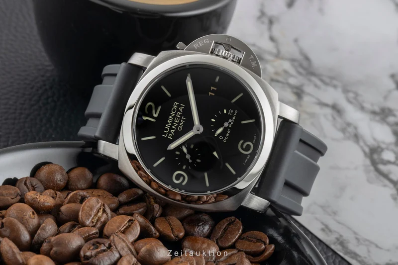Panerai Luminor GMT steel automatic men's watch PAM00321 [2600611]