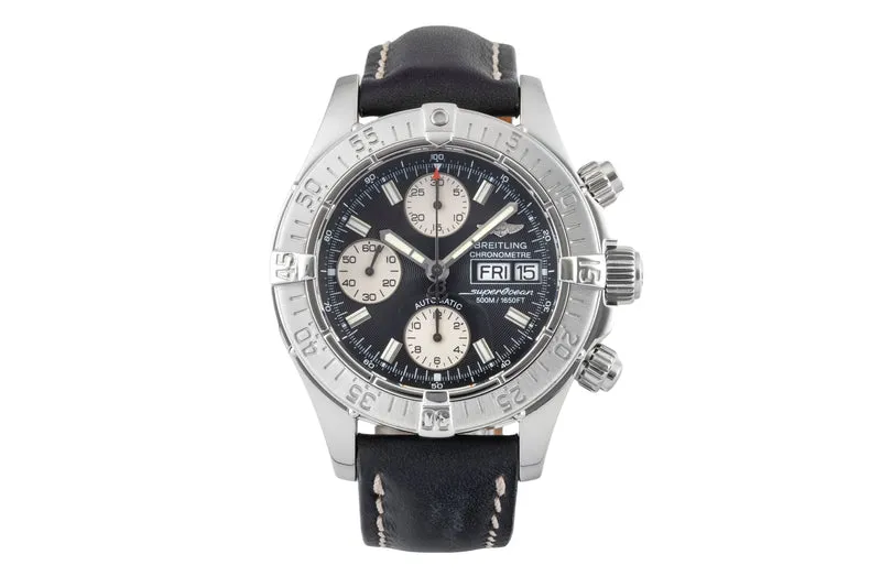 Breitling Superocean Chronograph chronograph steel automatic men's watch A13340 [2600089]