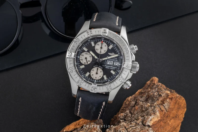 Breitling Superocean Chronograph chronograph steel automatic men's watch A13340 [2600089]