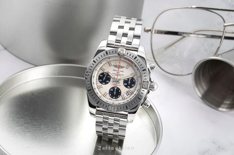Breitling Chronomat chronograph steel automatic men's watch AB0144 [2600803]
