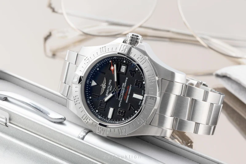 Breitling Avenger II Seawolf steel automatic men's watch A1733110/BC31 [2601124]